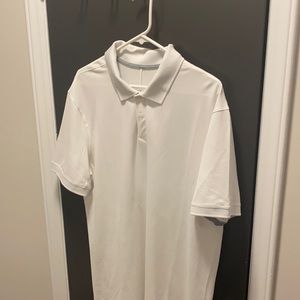 Lululemon White Polo